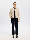 Selected Femme Lulu New LS Kofta - Birch Melange
