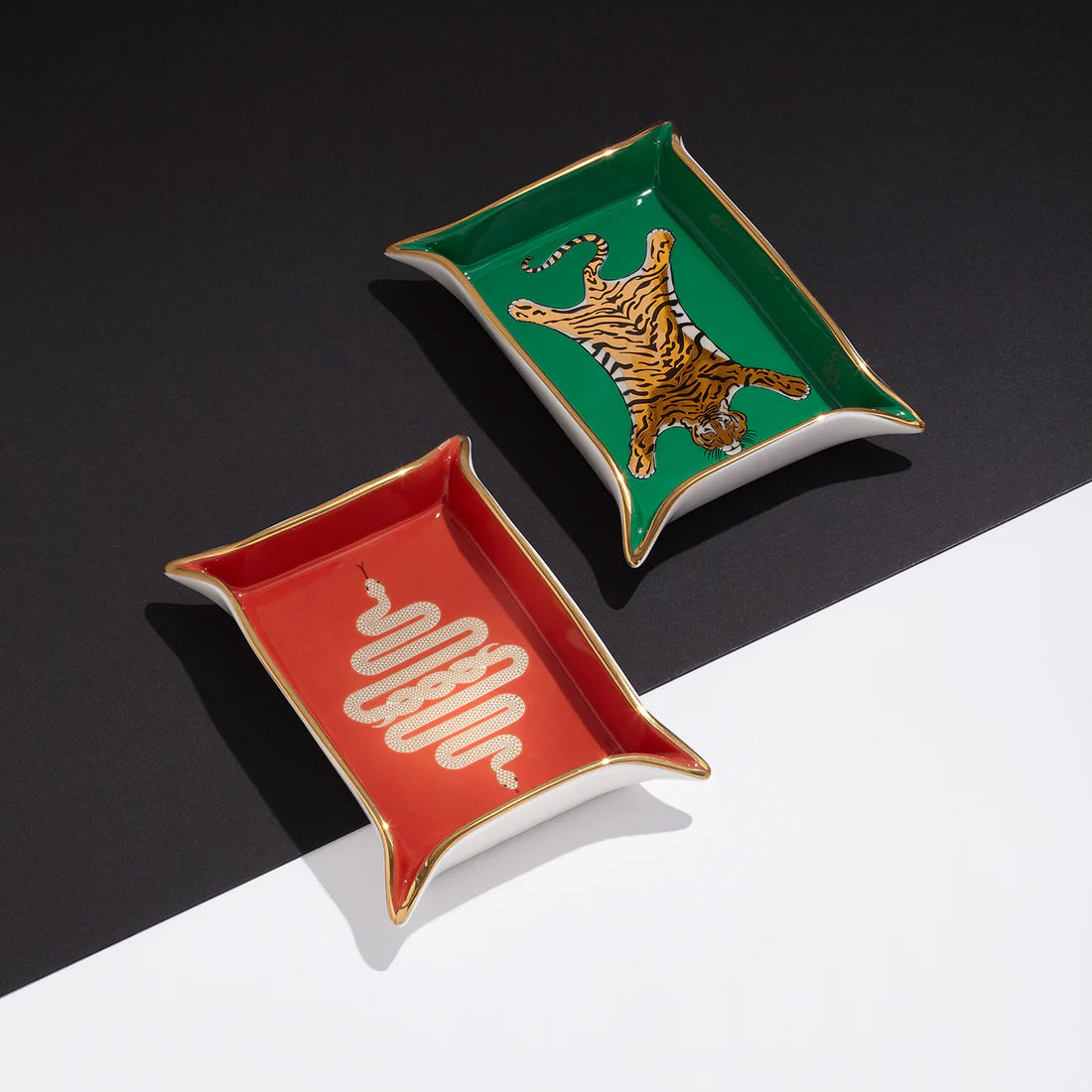 Snake Valet Tray - Orange