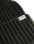 Wells Rib Beanie - Olive Night