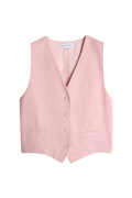 West Linen Väst - Rosa
