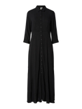 Yassavanna Long Shirt Dress - Svart
