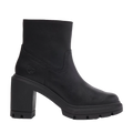 Allington Heights Mid Zip Up Boot - Blk Full Grain