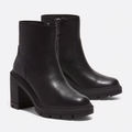 Allington Heights Mid Zip Up Boot - Blk Full Grain