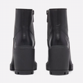 Allington Heights Mid Zip Up Boot - Blk Full Grain