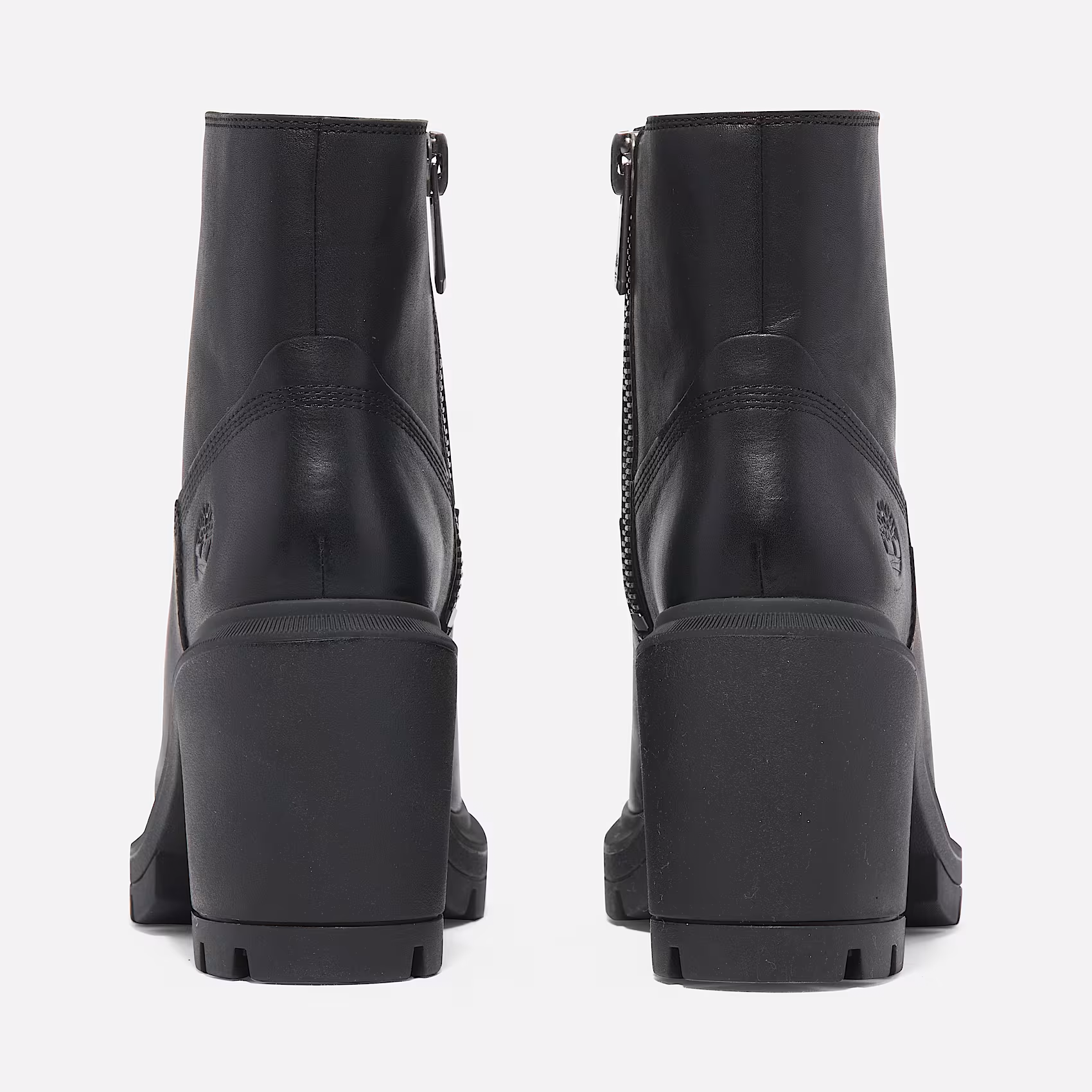 Allington Heights Mid Zip Up Boot - Blk Full Grain
