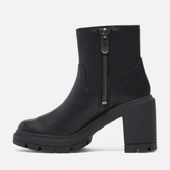 Allington Heights Mid Zip Up Boot - Blk Full Grain