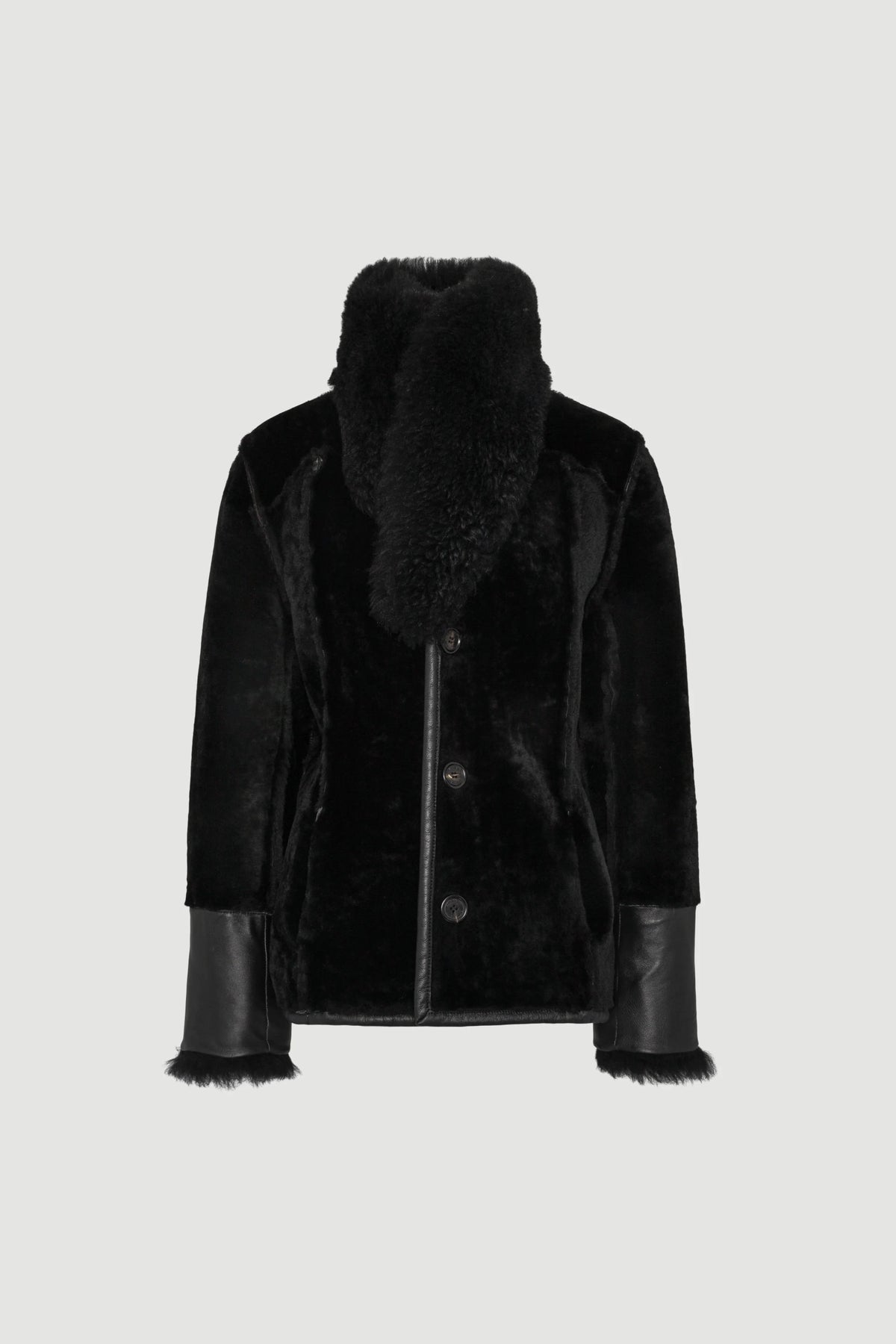 Woodstock Jacket Short - Black