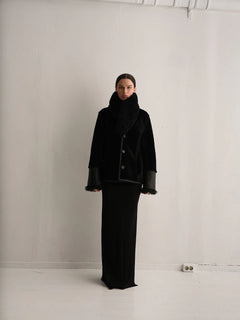 Woodstock Jacket Short - Black