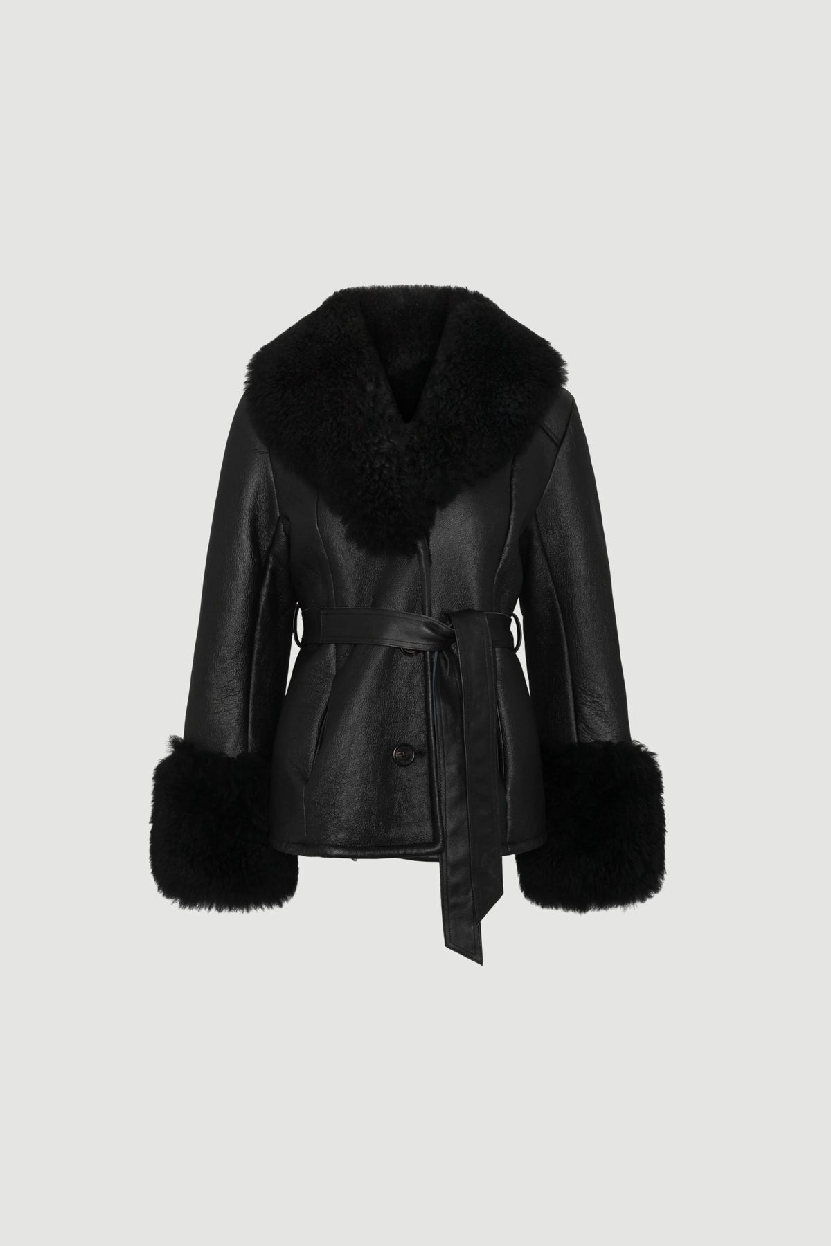 Woodstock Jacket Short - Black