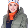 Head Band Logo - Orange/ White