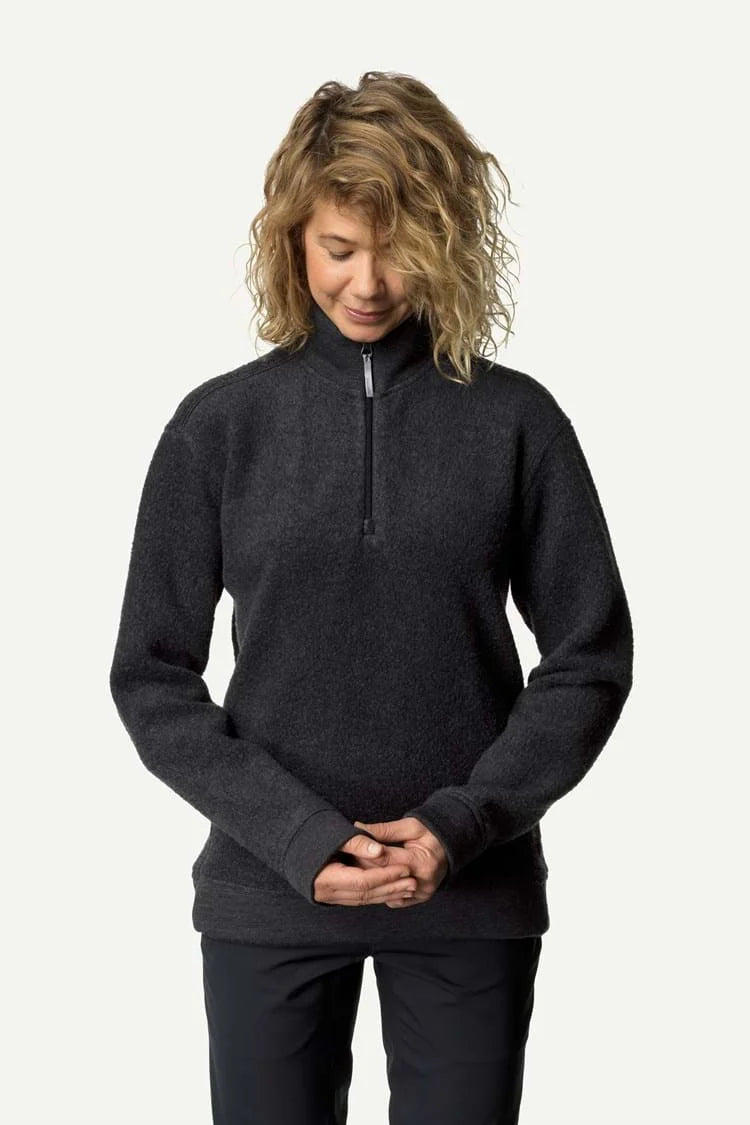 W's Alto Half Zip - True Black