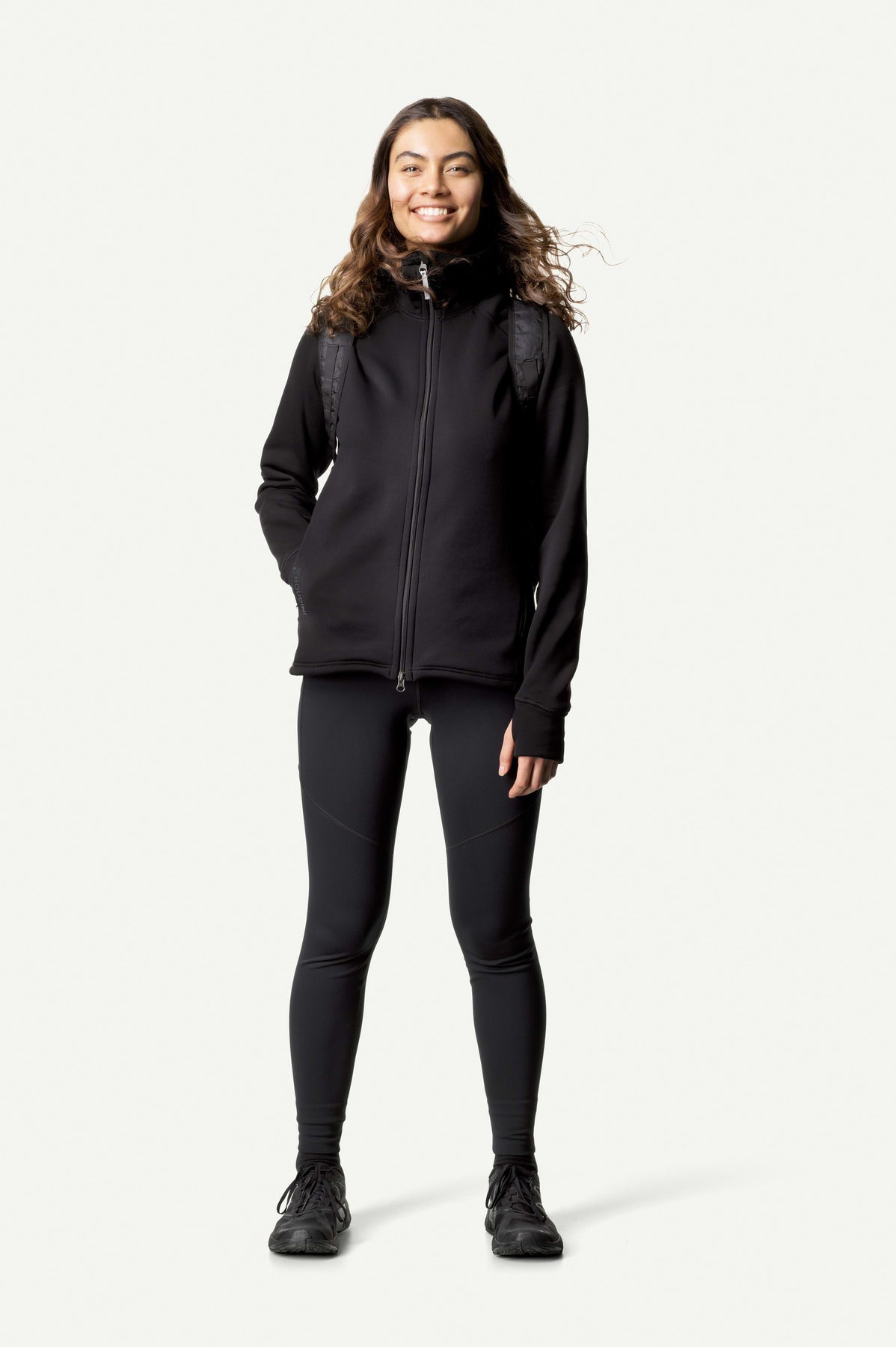 W's Power Houdi - True Black