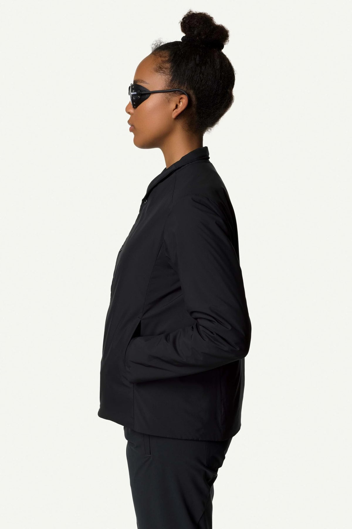 W's Enfold Jacket - True Black