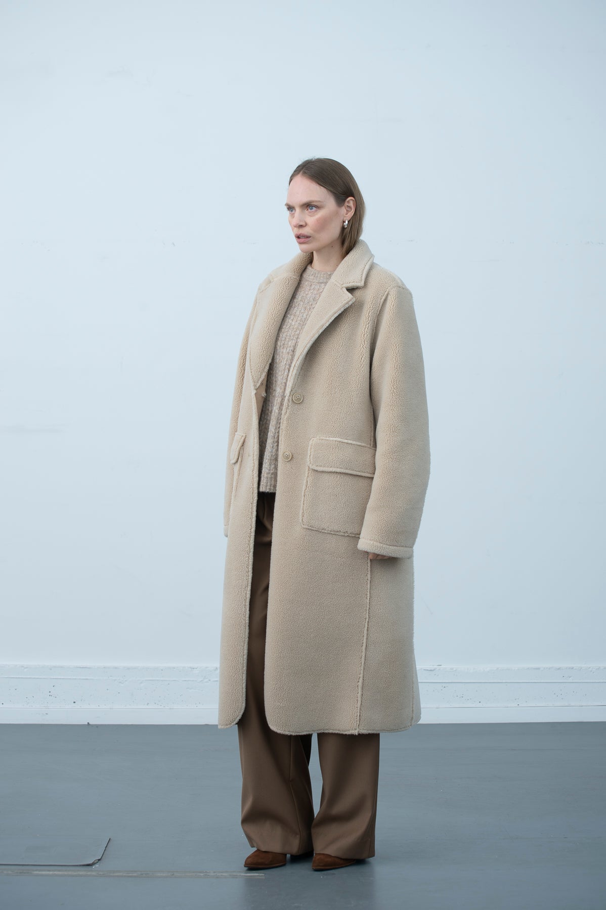 Wyatt Faux Shearling - Ecru