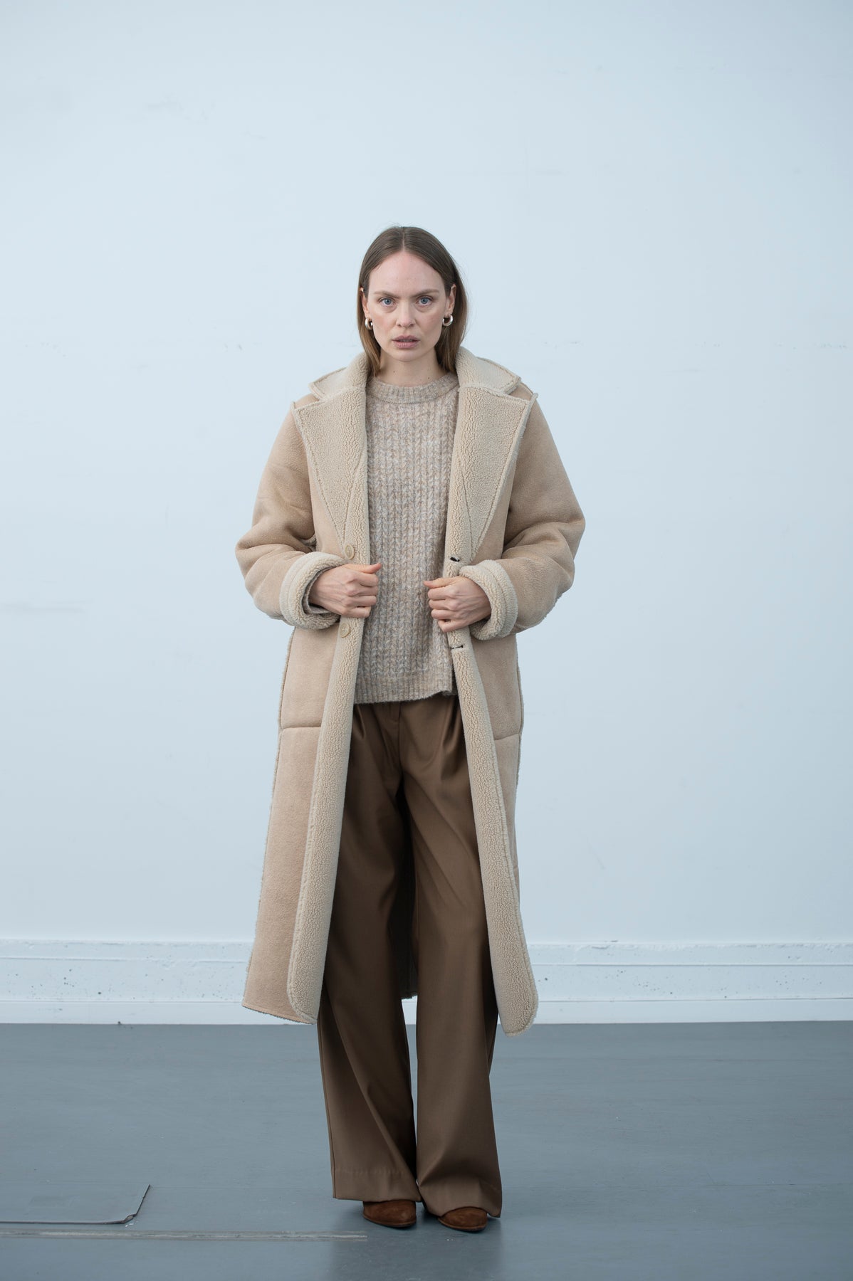 Wyatt Faux Shearling - Ecru