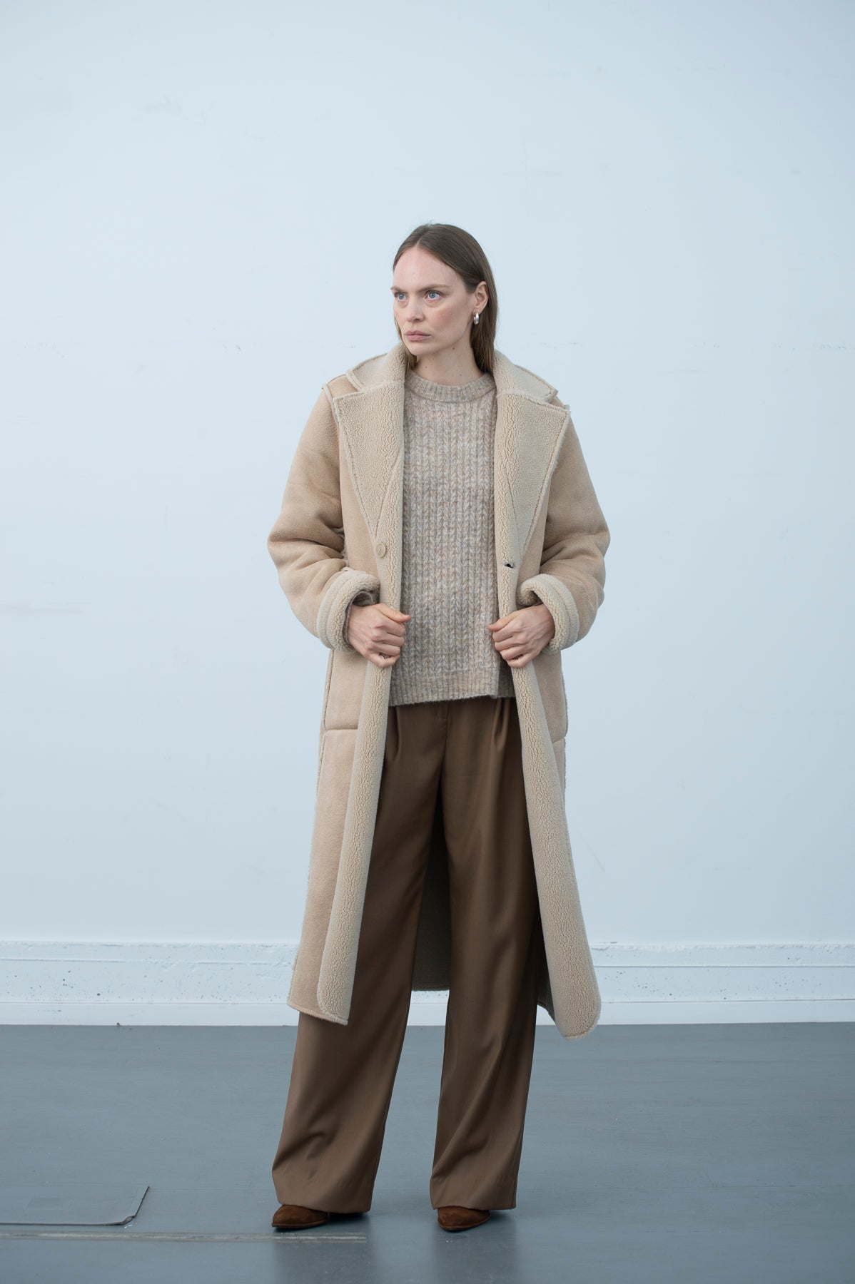 Wyatt Faux Shearling - Ecru