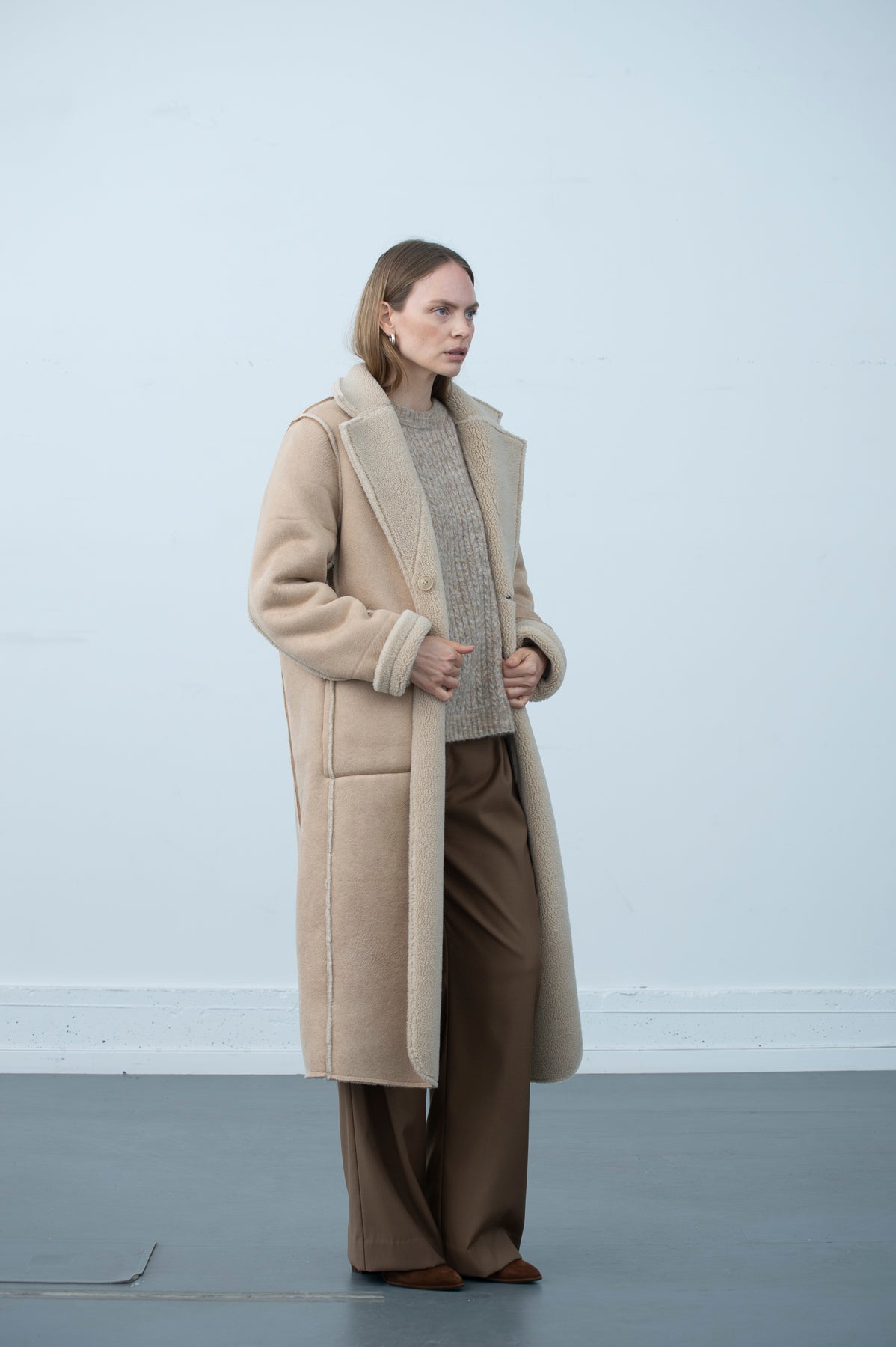 Wyatt Faux Shearling - Ecru