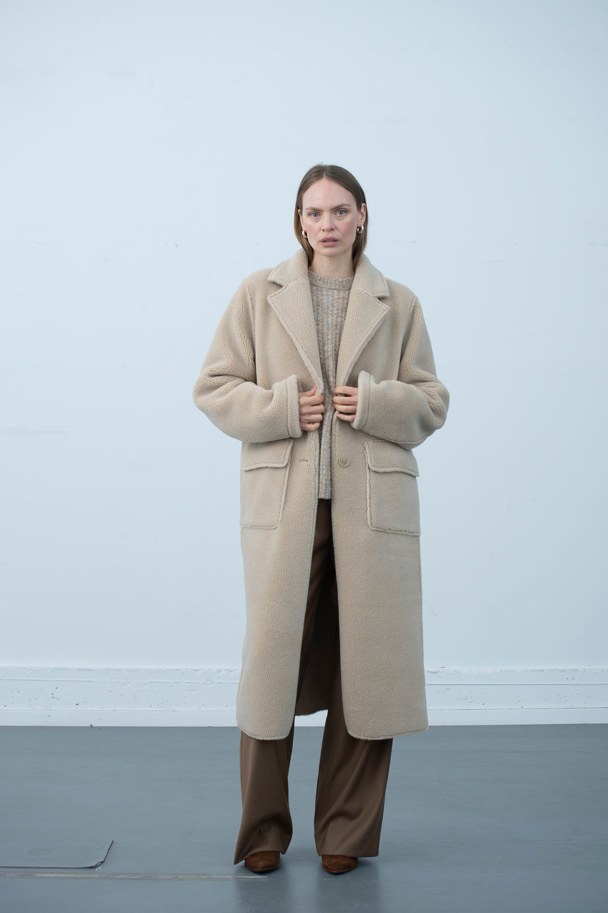 Wyatt Faux Shearling - Ecru