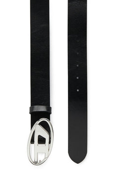 B-1Dr W Belt Oval D Logo - Black