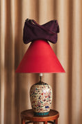 Suede Ginni Medi Bag - Fig Red
