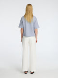 Lulu 2/4 Knit Cardigan Noos - Cashmere Blue Melange