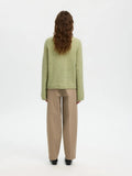 Lulu New Ls Knit Cardigan - Lint Melange