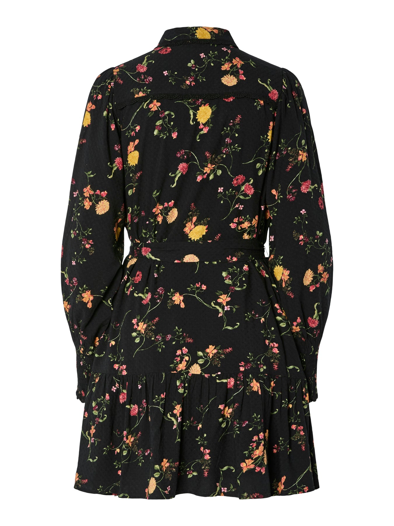 Yastilera Ls Shirt Dress - Svart Botari