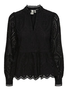 Yasholi Ls Top - Black