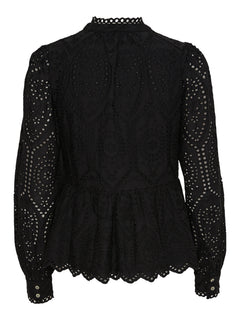 Yasholi Ls Top - Black