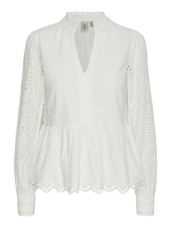 Yasholi Ls Top - Star White