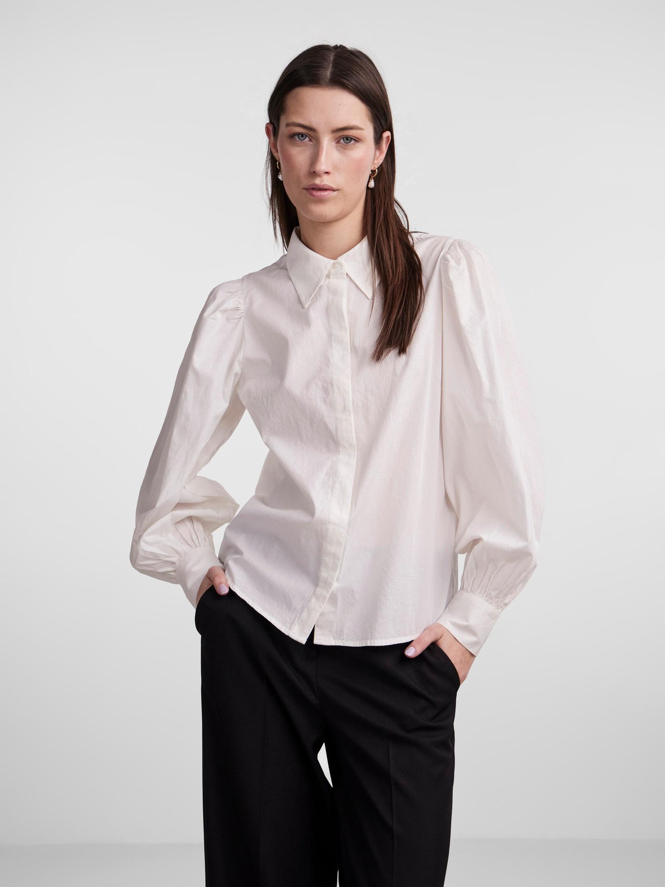 Yasphilly LS Shirt - Star White