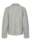 Yasnorla LS Knit Pullover - Light Grey Melange