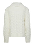 Yashirata Bow LS Knit Pullover - Birch