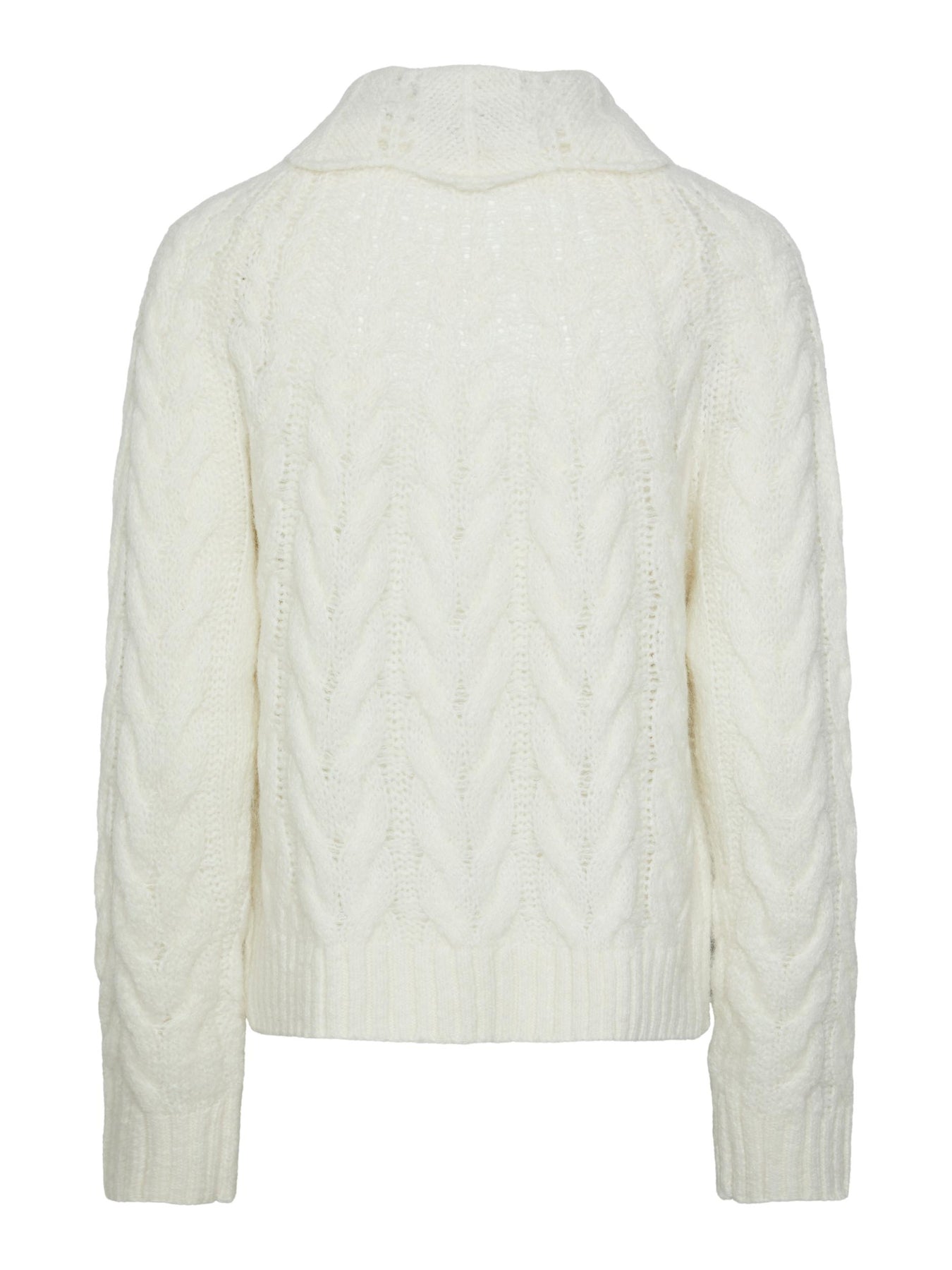 Yashirata Bow LS Knit Pullover - Birch