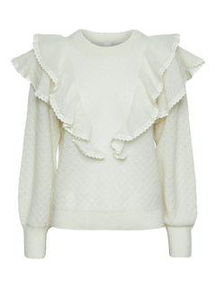 Yasaluma Ls Knit Pullover - Birch