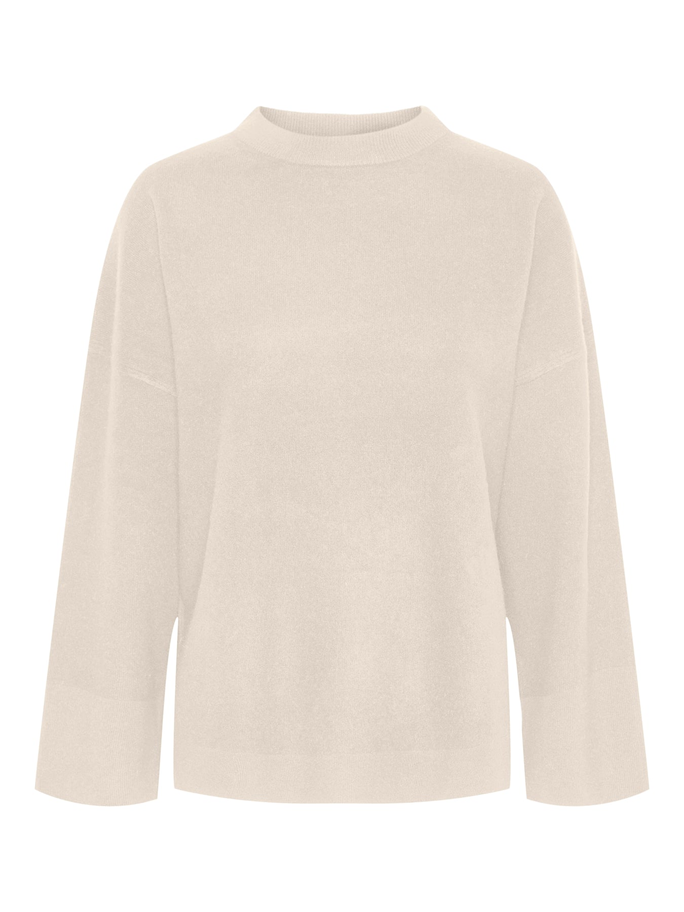 Yasemilie O-Neck Knit Pullover - Birch