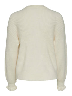 Yascuddie Ls Knit Cardigan - Birch