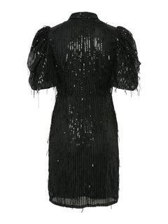 Yaselza 2/4 Dress - Black