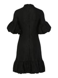 Yasduraz 2/4 Short Dress - Black