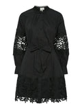 Yassemira Ls Shirt Dress S. - Black