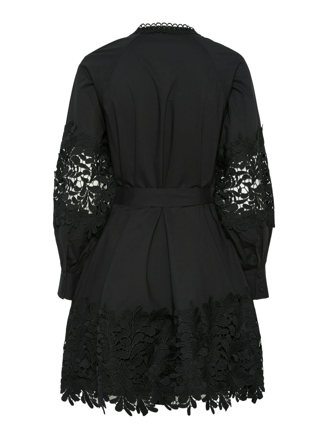 Yassemira Ls Shirt Dress S. - Black