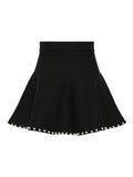 Yastucca Hmw Pearl Knit Skirt S. - Black