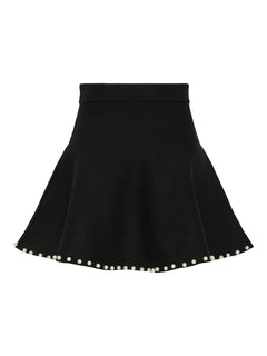 Yastucca Hmw Pearl Knit Skirt S. - Black