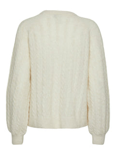 Yaslelu Ls O-Neck Knit Pullover - Birch