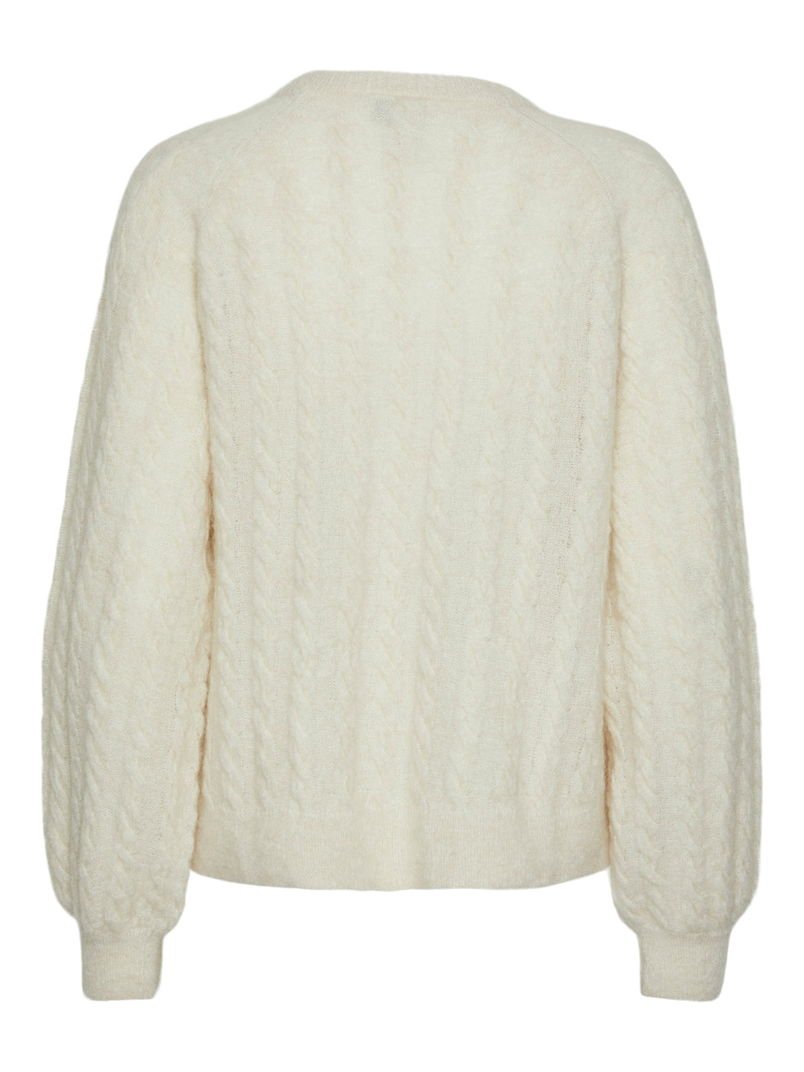 Yaslelu Ls O-Neck Knit Pullover - Birch