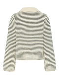 Fanto Ls Knit Cardigan S - Gardenia Navy Blazer