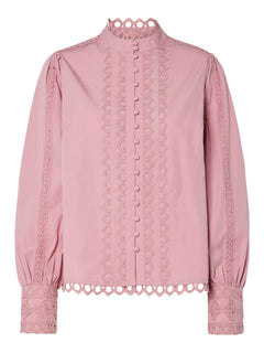 Jane Ls Shirt S - Lilas