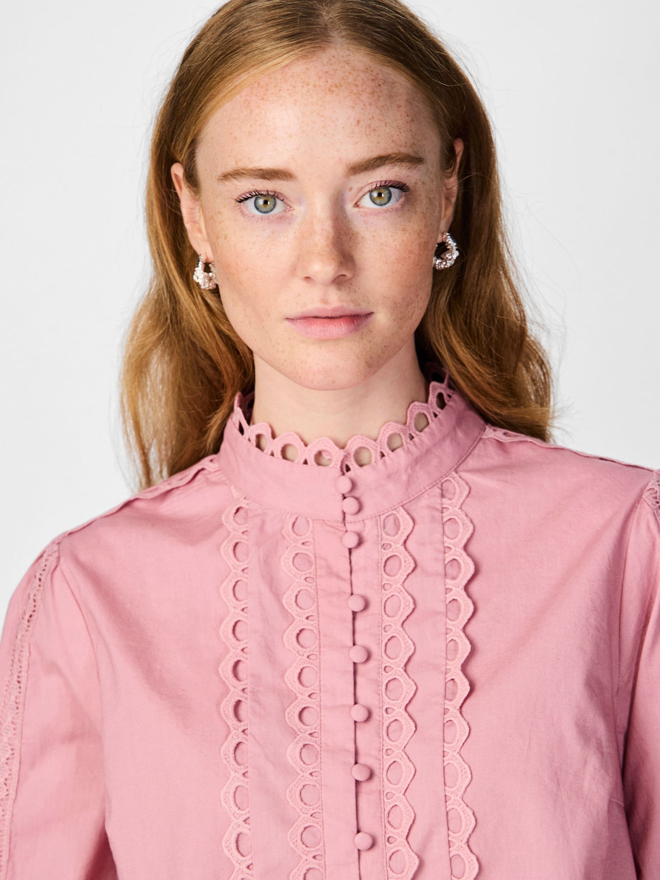 Jane Ls Shirt S - Lilas