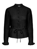 Yasthellis Ls Knit Cardigan S. - Svart