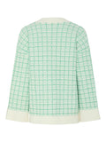 Yasliviana Ls Knit Cardigan - Bright Green Birch